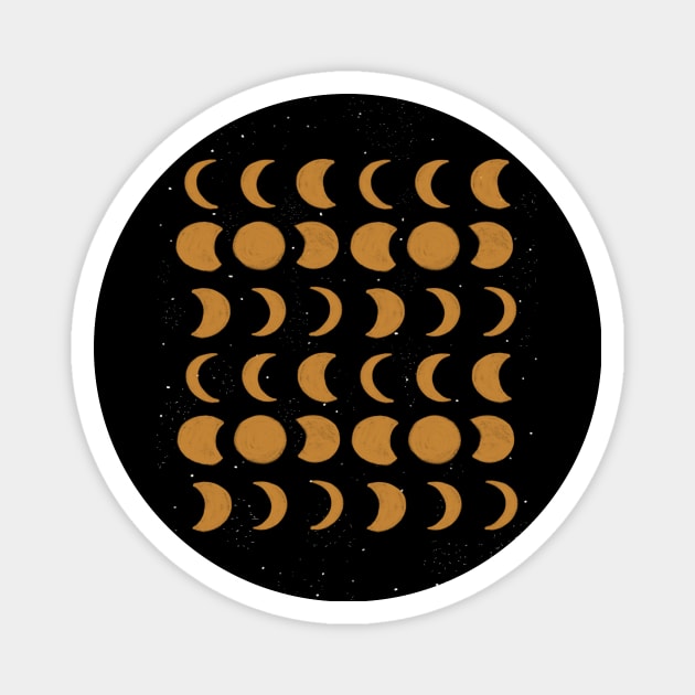 Phases Of the Moon Magnet by Shreyasi